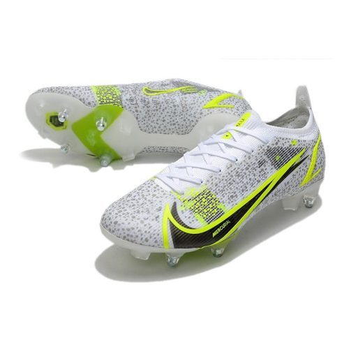 fodboldstøvler Nike Mercurial Vapor 14 Elite SG-Pro Sølv Safari - Hvid Sort Sølv Neon_5.jpg